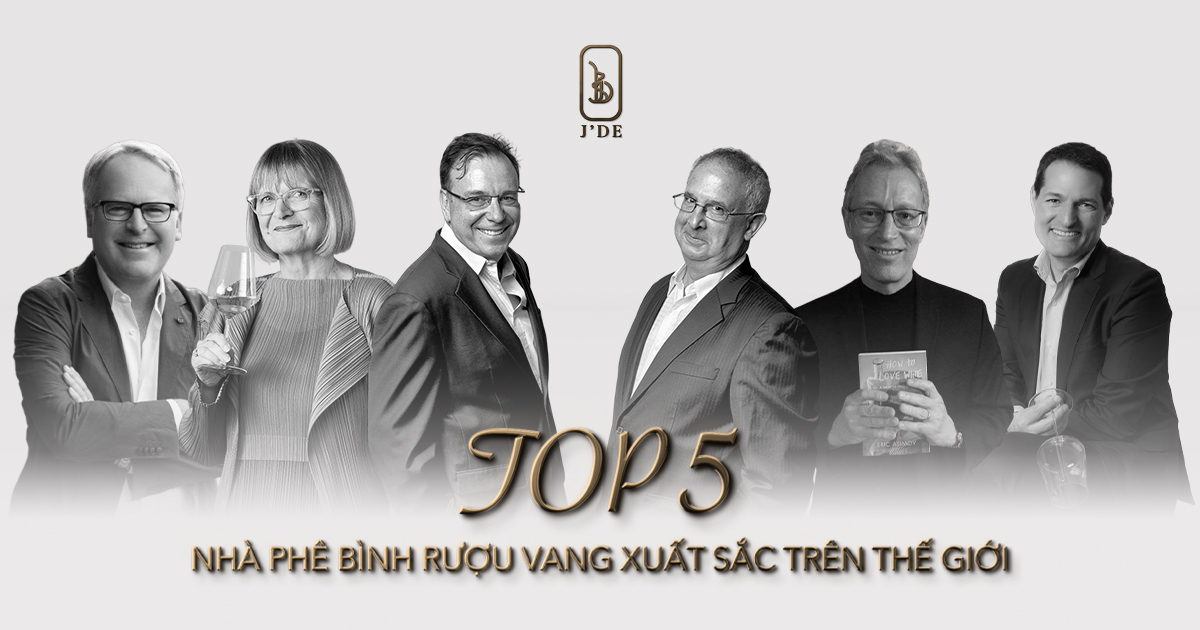TOP 5 NHÀ PHÊ BÌNH RƯỢU VANG XUẤT SẮC TRÊN THẾ GIỚI